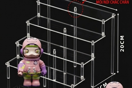 Kệ Mica (Acrylic) Theo Yêu Cầu Tại Đà Nẵng