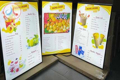 Menu Tranh Điện tại Đà Nẵng Menu Tranh Điện tại Đà Nẵng